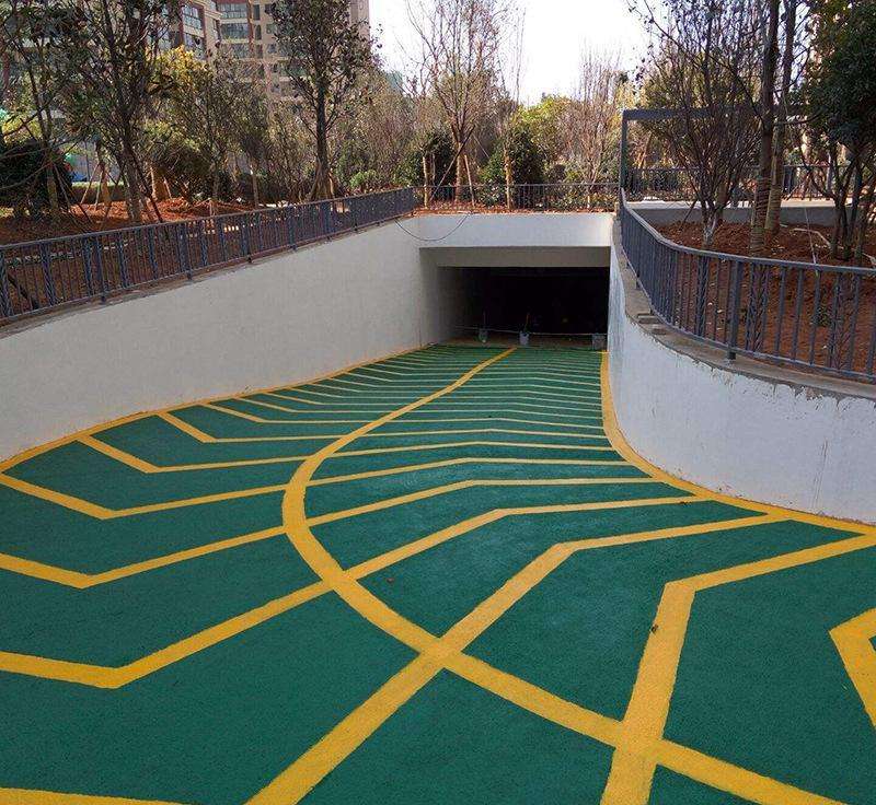 環(huán)氧車庫坡道，防滑地坪