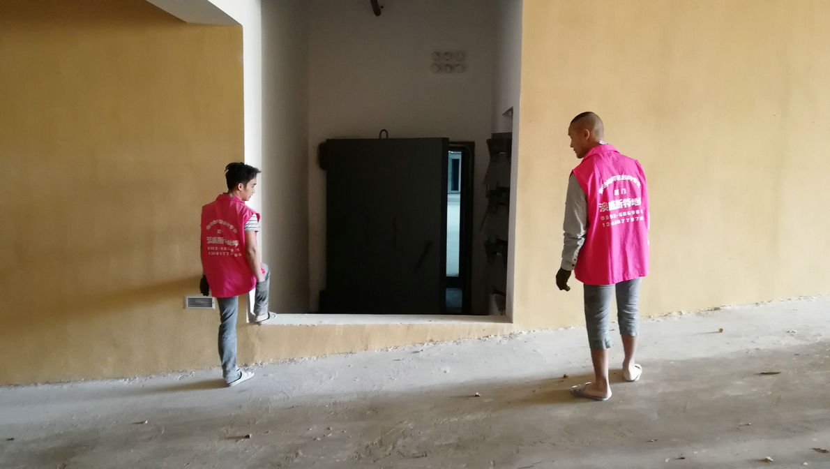 環(huán)氧車庫坡道，防滑地坪