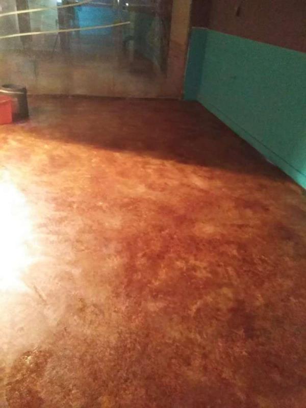 混凝土著色藝術地坪